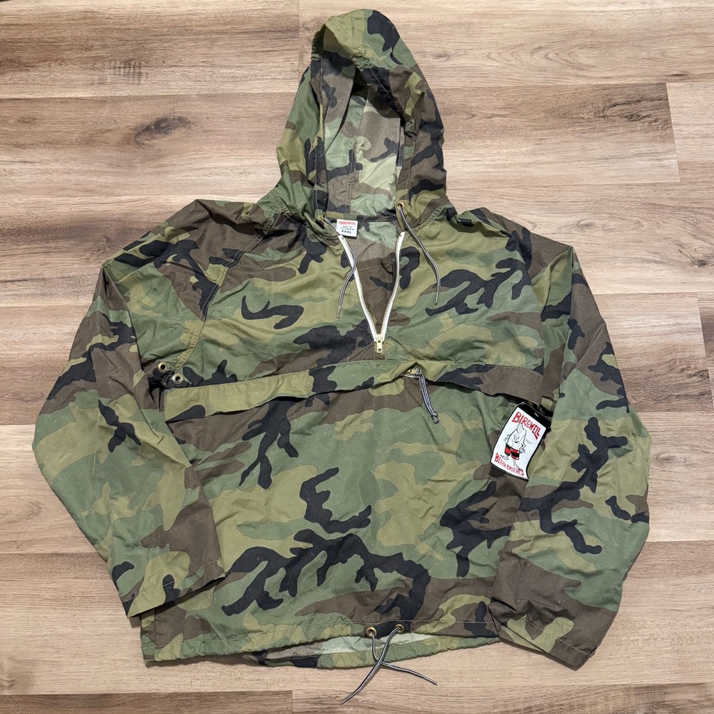 NWT Birdwell Beach Britches Camo Deck Smock Anorak Jacket Men’s  XXXL Fits XL